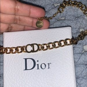 Dior choker necklace